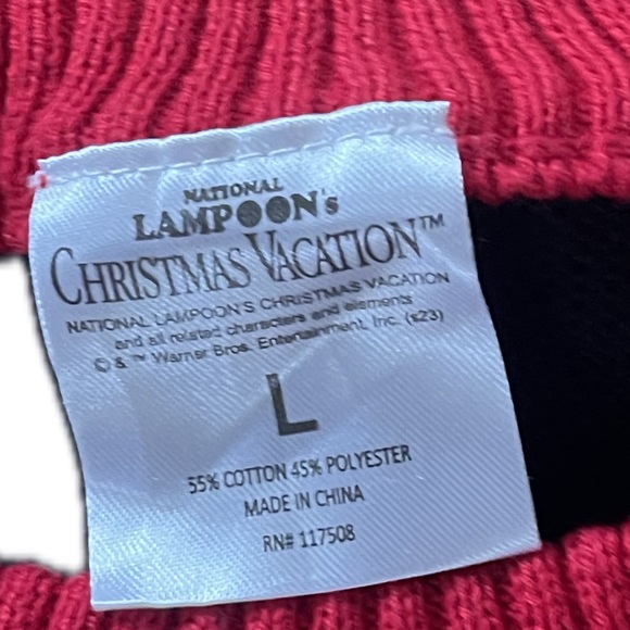WARNER BROS National Lampoons Christmas Vacation Sweater - Picture 3 of 6